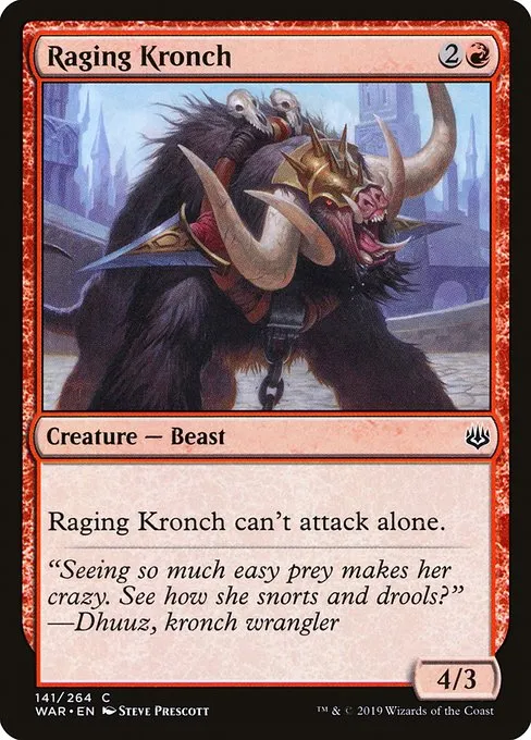 Raging Kronch · War of the Spark 141/312