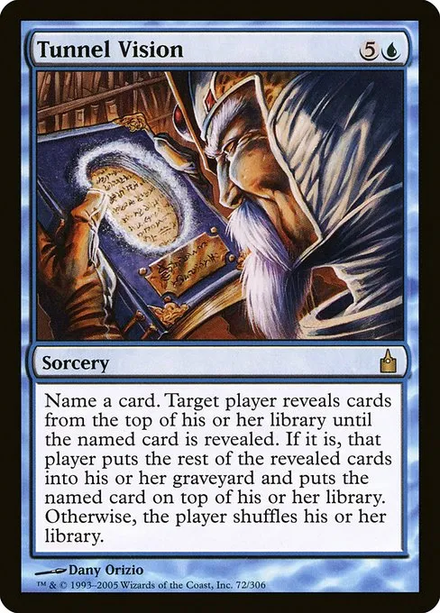 Tunnel Vision · Ravnica: City of Guilds 72/306