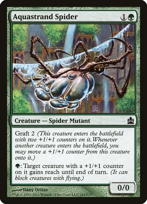 Aquastrand Spider · Commander 2011 141/318