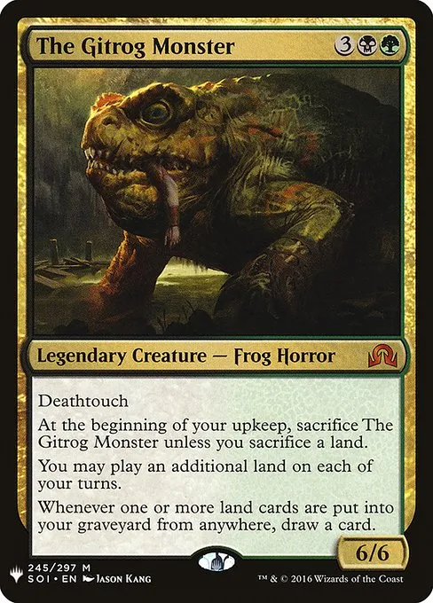 The Gitrog Monster · The List SOI-245/5050