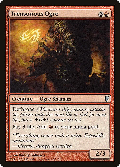 Treasonous Ogre · Conspiracy 36/210