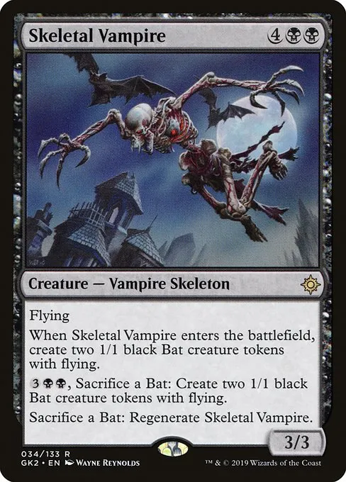 Skeletal Vampire · RNA Guild Kit 34/133