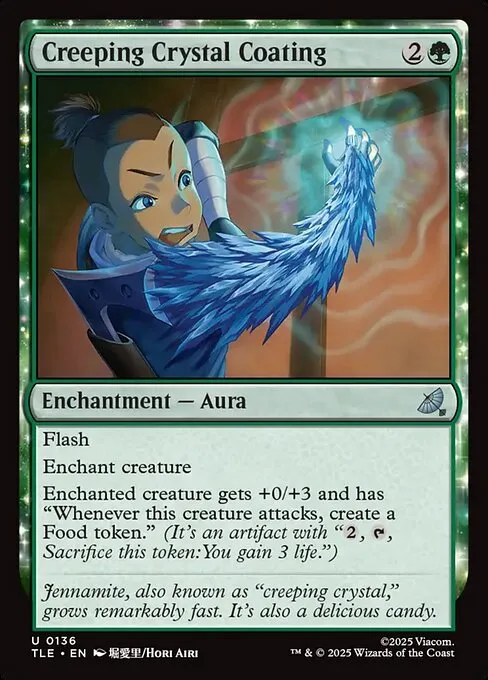 Creeping Crystal Coating · Avatar: The Last Airbender Eternal 136/317