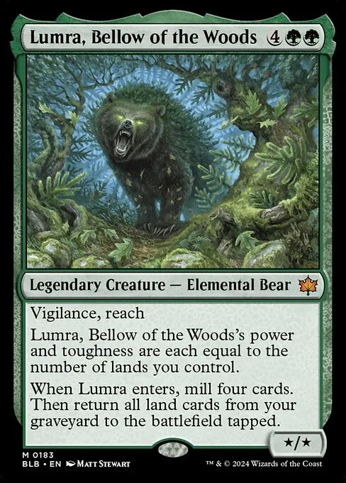 Lumra, Bellow of the Woods · Bloomburrow 183/398