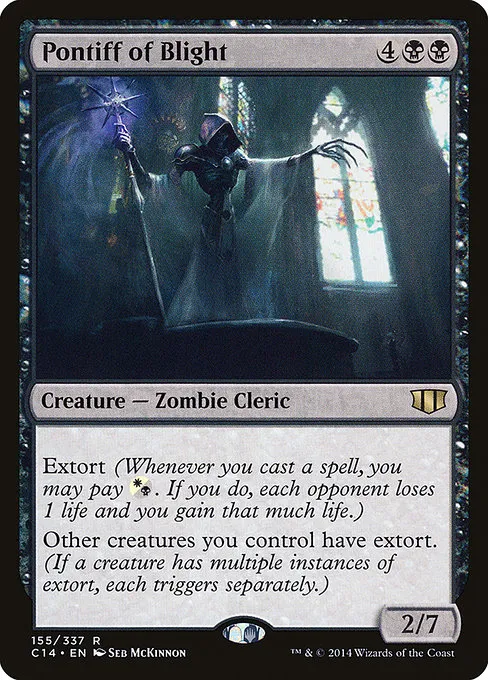 Pontiff of Blight · Commander 2014 155/337