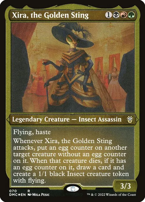 Xira, the Golden Sting · Dominaria United Commander 70/240