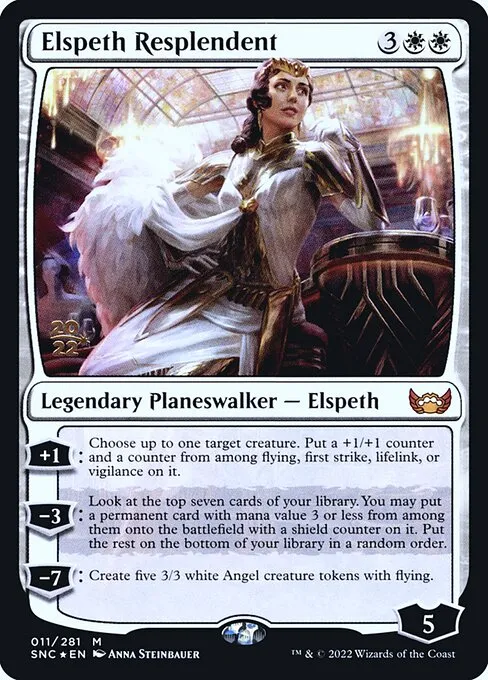 Elspeth Resplendent · Streets of New Capenna Promos 11s/161