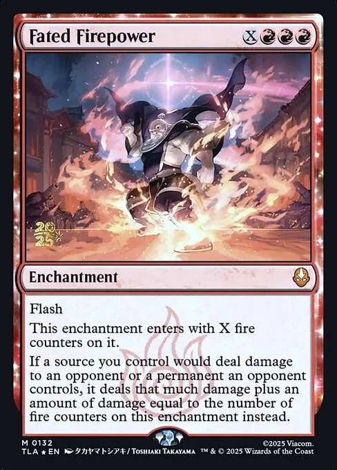 Fated Firepower · Avatar: The Last Airbender Promos 132s/80