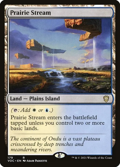 Prairie Stream · Crimson Vow Commander 179/188
