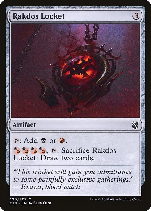 Rakdos Locket · Commander 2019 220/302