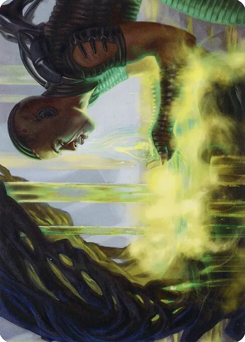 Necrogen Communion // Necrogen Communion · Phyrexia: All Will Be One Art Series 21/81