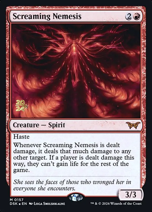 Screaming Nemesis · Duskmourn: House of Horror Promos 157s/160