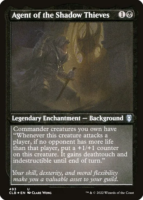 Agent of the Shadow Thieves · Commander Legends: Battle for Baldur's Gate 493/936