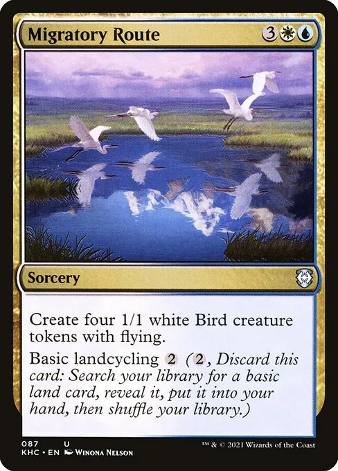 Migratory Route · Kaldheim Commander 87/119