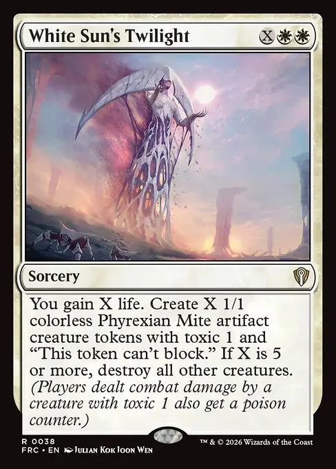 White Sun's Twilight · Reality Fracture Commander 38/2