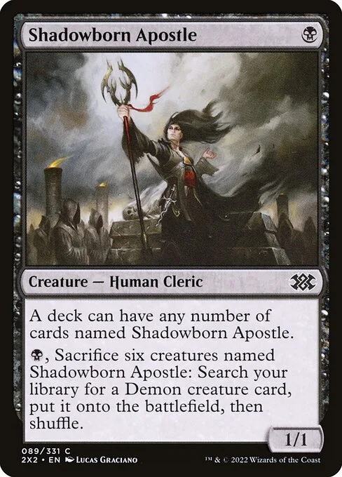 Shadowborn Apostle · Double Masters 2022 89/579