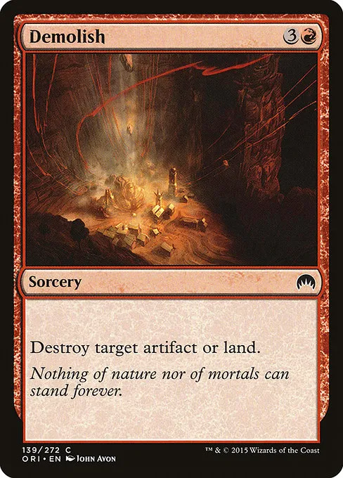 Demolish · Magic Origins 139/288
