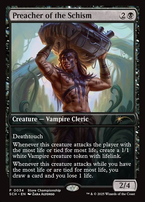 Preacher of the Schism · Store Championships 34/50