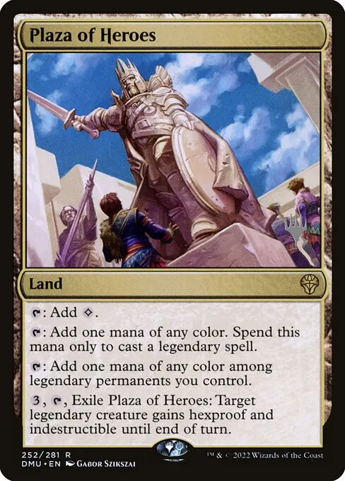 Plaza of Heroes · Dominaria United Promos 252p/161