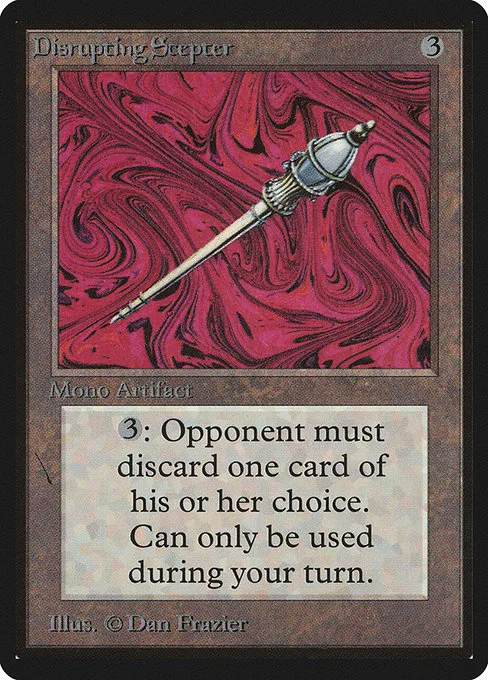 Disrupting Scepter · Limited Edition Beta 243/302