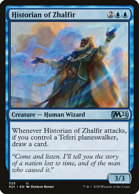 Historian of Zhalfir · Core Set 2021 325/397
