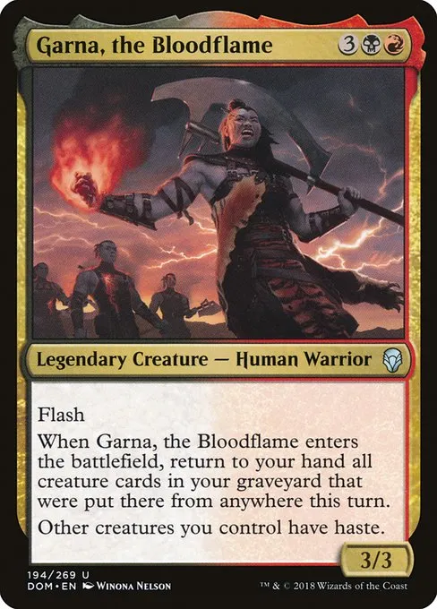 Garna, the Bloodflame · Dominaria 194/280