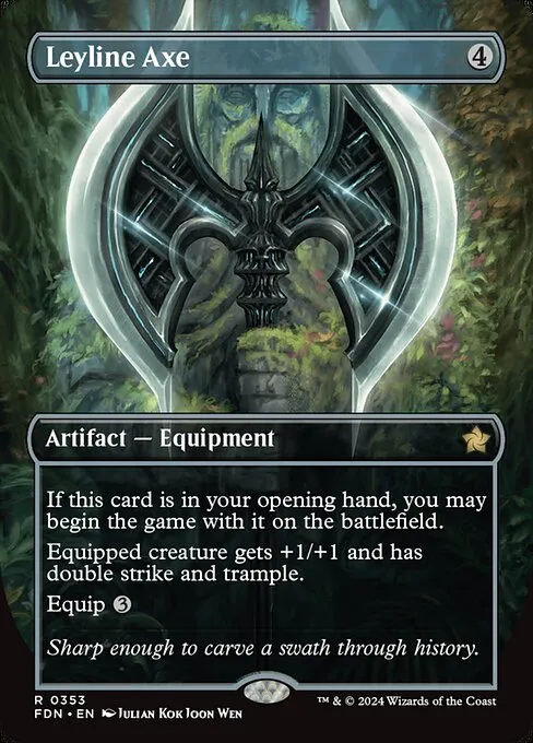 Leyline Axe · Foundations 353/771