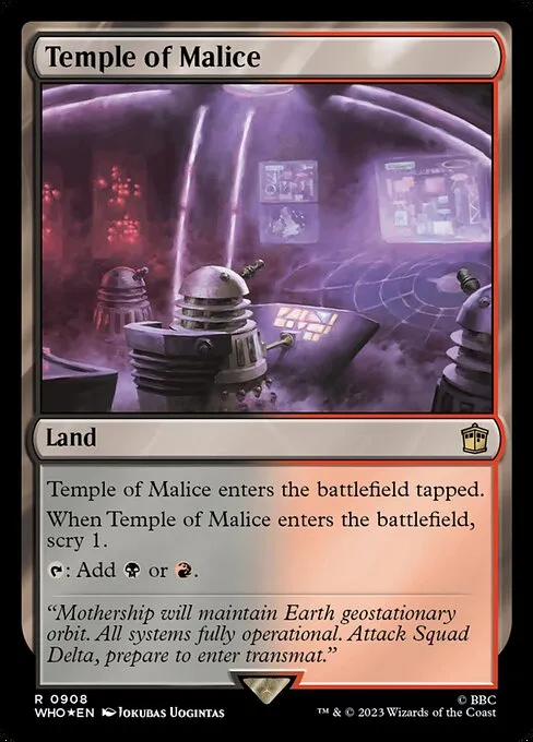 Temple of Malice · Doctor Who 908/1178