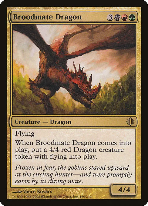 Broodmate Dragon · Shards of Alara 160/250