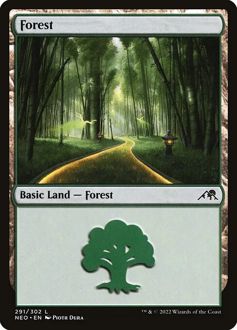 Forest · Kamigawa: Neon Dynasty 291/531