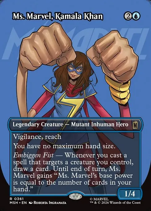 Ms. Marvel, Kamala Khan · Marvel Super Heroes 361/24