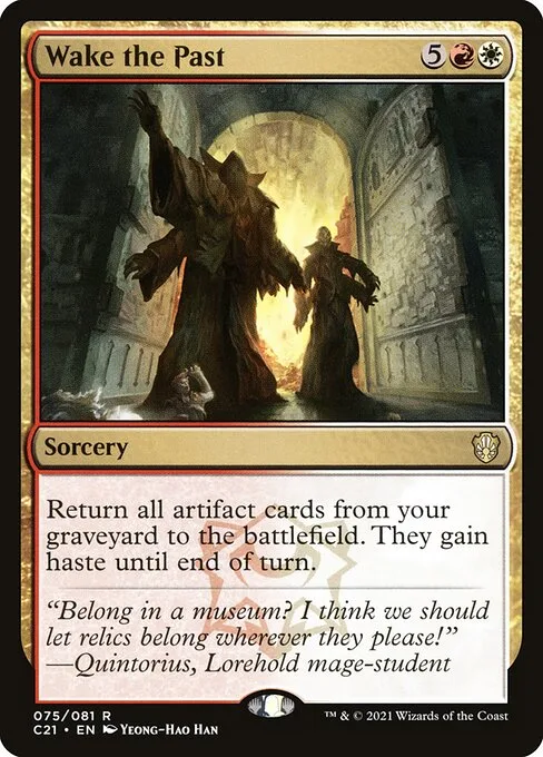 Wake the Past · Commander 2021 75/409