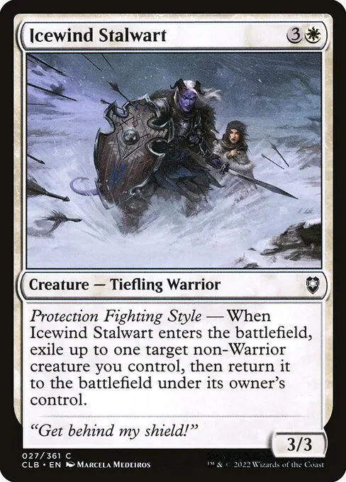 Icewind Stalwart · Commander Legends: Battle for Baldur's Gate 27/936