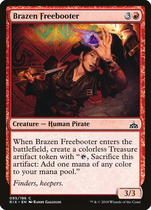 Brazen Freebooter · Rivals of Ixalan 95/205