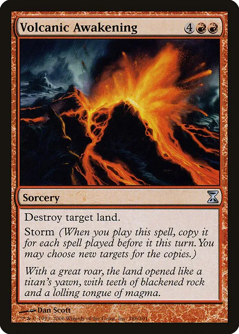 Volcanic Awakening · Time Spiral 186/301