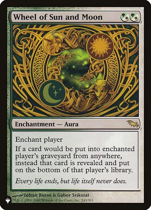 Wheel of Sun and Moon · The List SHM-243/5050