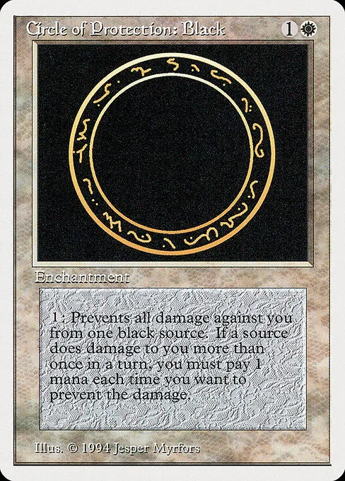 Circle of Protection: Black · Summer Magic / Edgar 9/306
