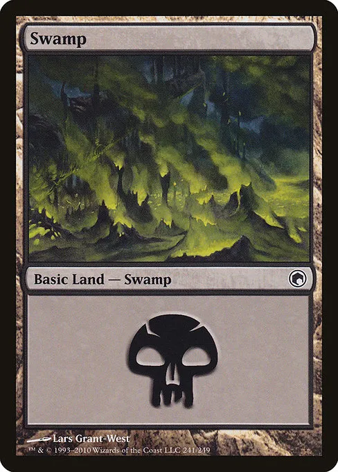 Swamp · Scars of Mirrodin 241/249