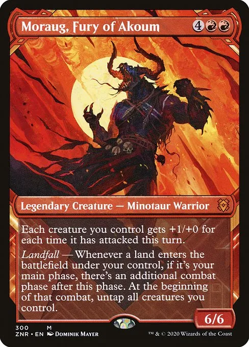 Moraug, Fury of Akoum · Zendikar Rising 300/407