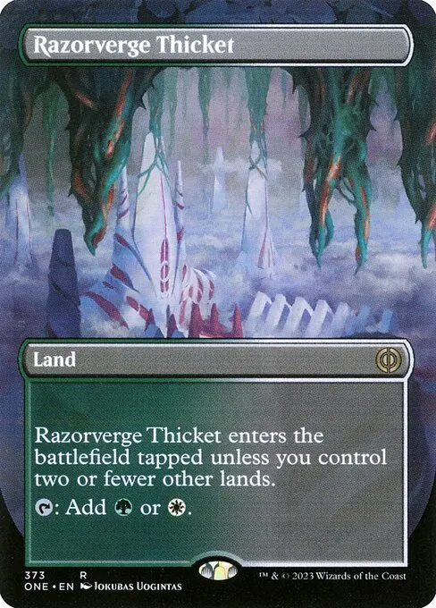 Razorverge Thicket · Phyrexia: All Will Be One 373/479