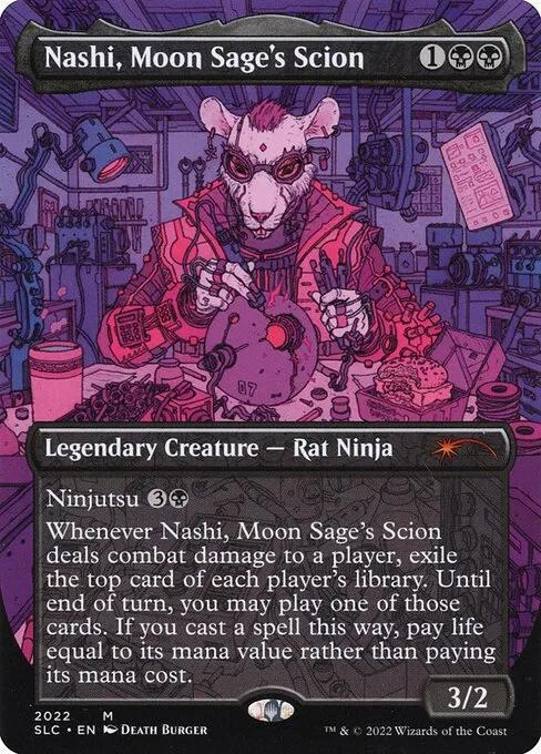 Nashi, Moon Sage's Scion · Secret Lair Countdown 2022/84
