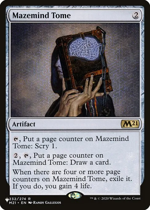 Mazemind Tome · The List M21-232/5050