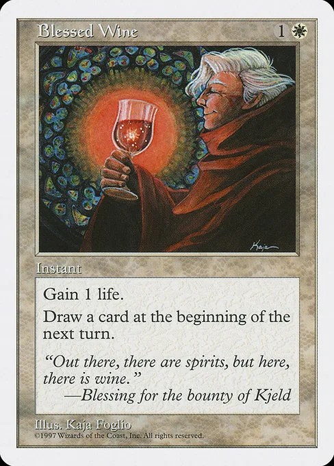 Blessed Wine · Fifth Edition 11/460