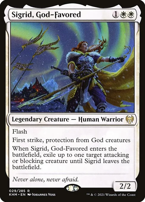Sigrid, God-Favored · Kaldheim 29/425