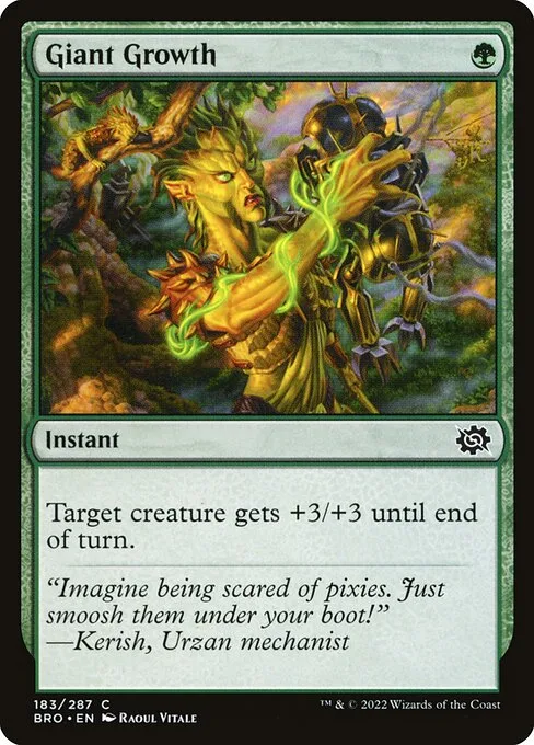 Giant Growth · The Brothers' War 183/399