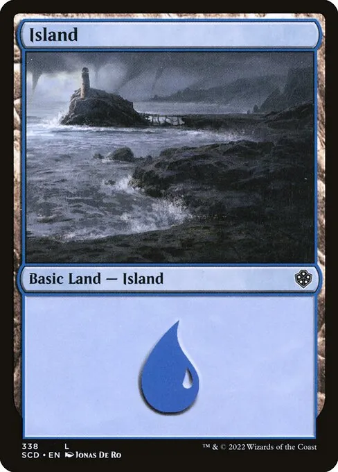 Island · Starter Commander Decks 338/352