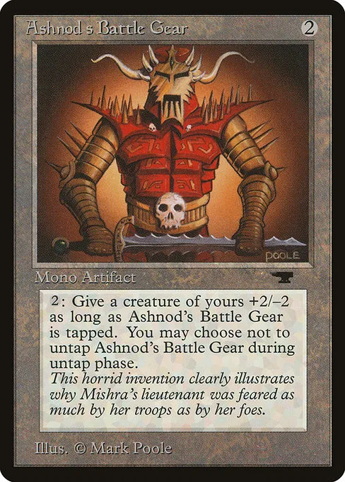 Ashnod's Battle Gear · Antiquities 39/102