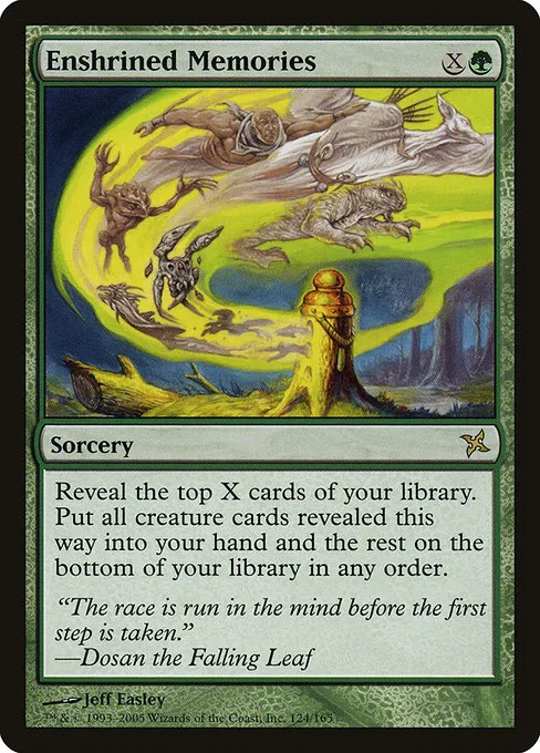 Enshrined Memories · Betrayers of Kamigawa 124/165