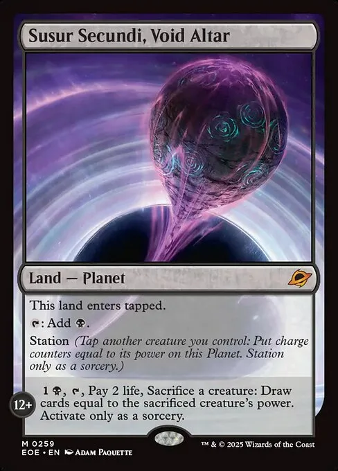 Susur Secundi, Void Altar · Edge of Eternities 259/400