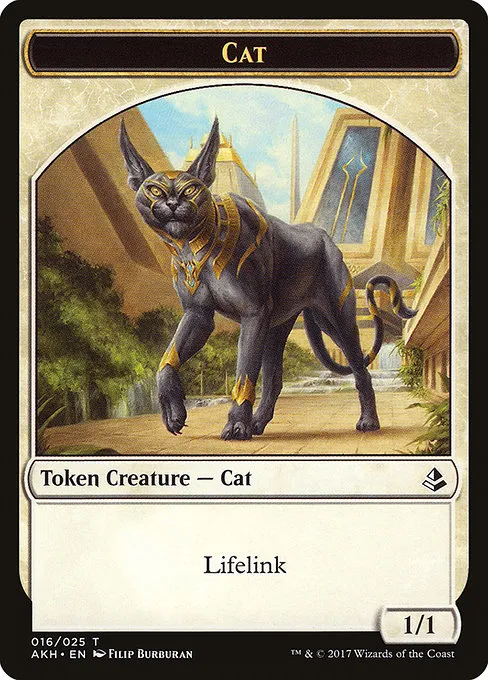 Cat · Amonkhet Tokens 16/26